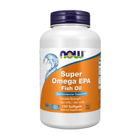 Thumbnail for NOW Supplements, Super Omega EPA, 360 EPA / 240 DHA, Molecularly Distilled, 120 Softgels