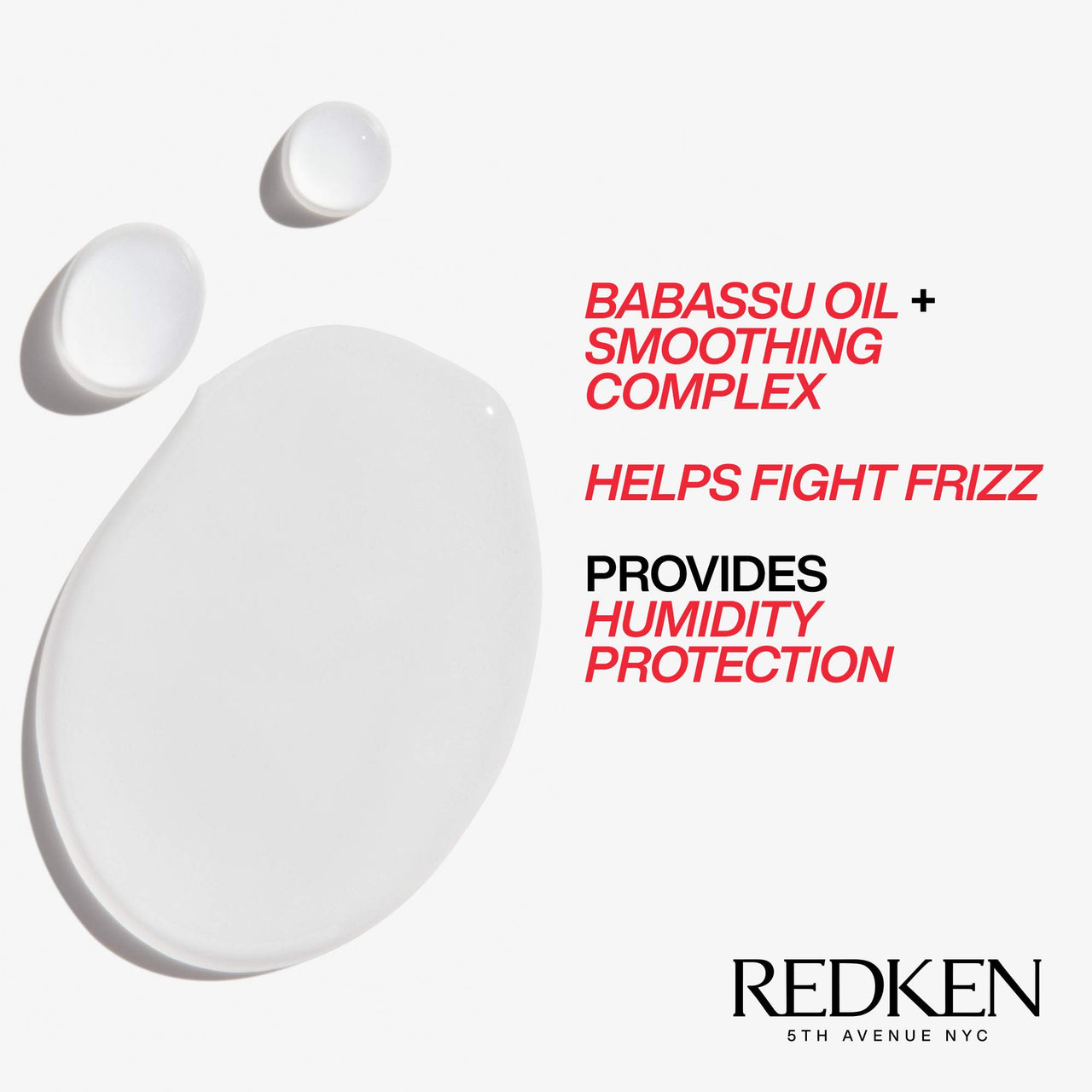 Redken Frizz Dismiss Instant Deflate Oil-In-Serum | For Frizzy Hair | Enhances Smoothness & Shine | With Babassu Oil | Sulfate Free | Packaging May Vary, 4.2 Fl Oz