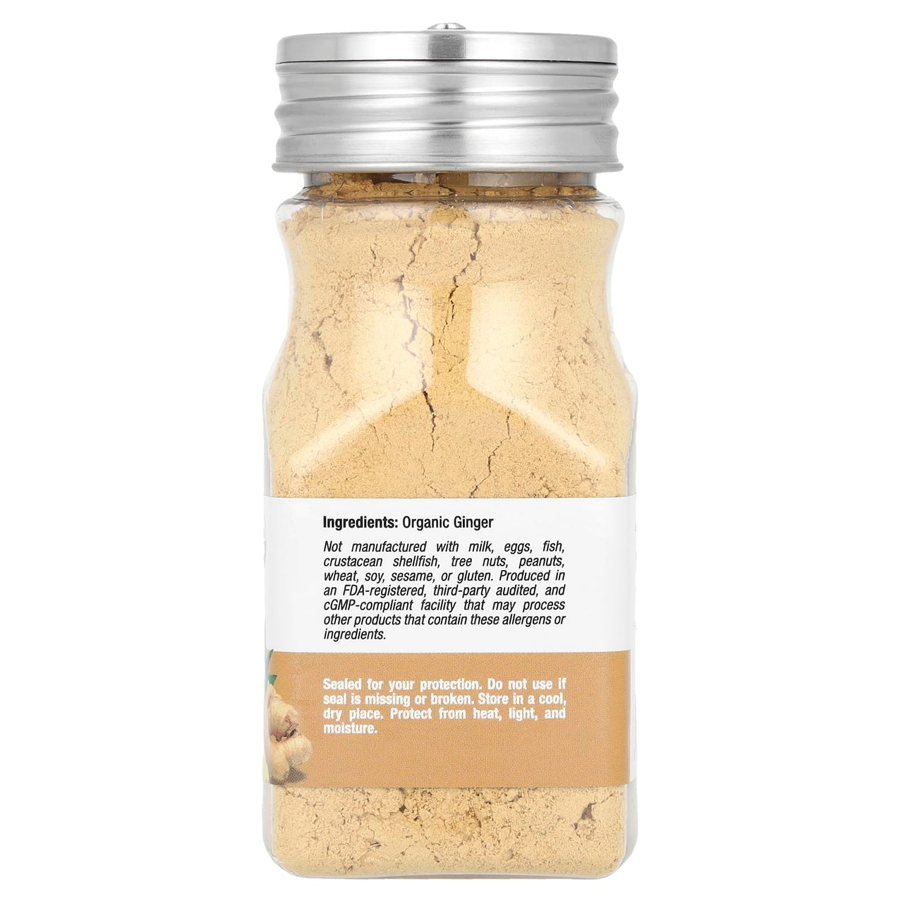 California Gold Nutrition Foods, Organic Ginger, Ground, 2 oz (56 g)