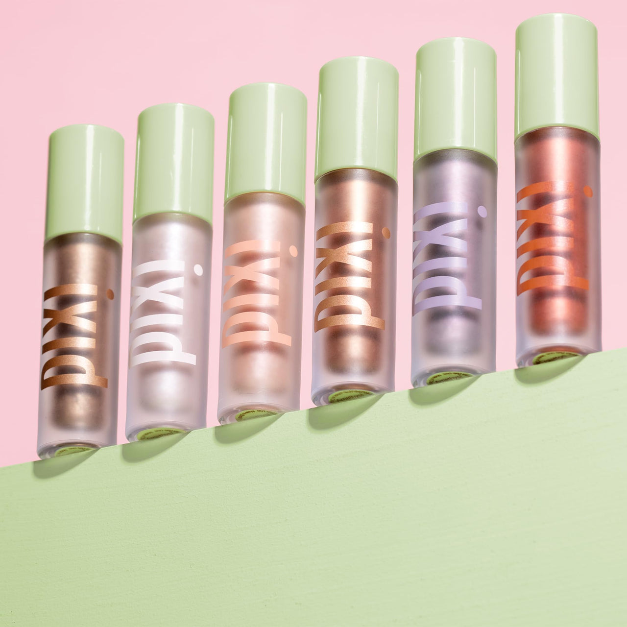 Pixi EyeLift Max Liquid EyeShadow | Long-Wearing, Crease-Free Color | Luminous & Soft-Focus Finish | With Avocado, Rosehip & Mango Seeds Extracts | Olive | 0.12 oz/3.4 g