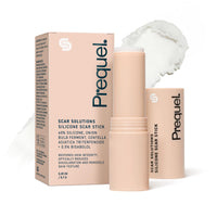 Thumbnail for Prequel Skin Scar Solutions 60% Silicone Scar Stick. Thick Solid Velvety Film for Scars. Formula Infused with Centella Asiatica Extracts and Vitamin E. Soothing and Occlusive