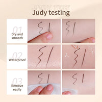 Thumbnail for Judy Doll Liquid Eyeliner, Halloween Ultra Fine Liquid Eyeliner Waterproof with Smooth Strong Fibres, Smudge-proof, Longwearing, Smooth Eye Liners with Ultra-Fine Tip (#C01 Crimson Mary)