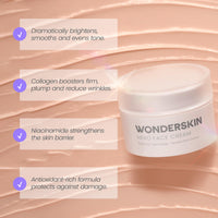 Thumbnail for Wonderskin Purevoc Hero Face Cream, Anti Wrinkle Moisturizing Face Cream, Hydrating Moisturizer for Women & Men, Anti Aging Daily Facial Moisturizer for Dry Skin