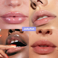 Thumbnail for Kosas Wet Lip Oil Gloss - Hydrating Lip Plumping Treatment with Hyaluronic Acid & Peptides, Non-Sticky Finish (Jellyfish)