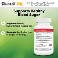 Thumbnail for Glucocil – Softgels - Premium Blood Sugar Support - Over 2 Million Bottles Sold - Supports The 3 Essentials for Healthy Blood Sugar - Since 2008, with Berberine, Proprietary Mulberry Leaf, and More