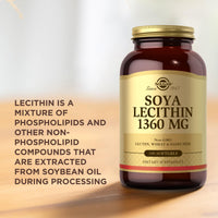 Thumbnail for Solgar Soya Lecithin 1360 mg - 100 Softgels - Source of Choline - Gluten Free, Dairy Free - 100 Servings