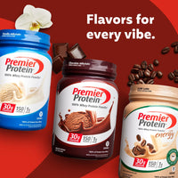 Thumbnail for Premier Protein Powder, Vanilla Milkshake, 30g Protein, 1g Sugar, 100% Whey Protein, Keto Friendly, No Soy Ingredients, Gluten Free, 17 Servings, 23.3 Ounces