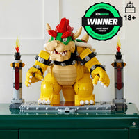 Thumbnail for LEGO Super Mario The Mighty Bowser 71411, King of Koopas 3D Model Building Kit, Collectible Posable Character Figure with Battle Platform, Memorabilia Gift Idea for Adults and Fans of Super Mario Bros