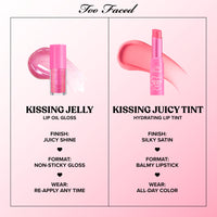 Thumbnail for Too Faced Kissing Juicy Tint Lip Balm | Hydrating, Long Lasting Lip Stain for Instant Color + Shine with Juicy Scents, 0.10 Ounce, Bubblegum