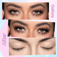 Thumbnail for Lash Clusters Wispy Eyelash Clusters Natural CC-Curly Cluster Lashes zanlufly Wispy Individual Lashes 180Pcs Eyelash Extension 10 12 14MM DIY Lash Extension