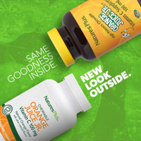 Thumbnail for NaturesPlus Orange Juice Jr. - 180 Chewable Tablets - 100 mg Vitamin C - Immune System Support - Gentle on The Stomach - Vegan, Gluten Free - 180 Servings