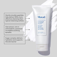 Thumbnail for Murad Eczema Control Soothing Oat and Peptide Cleanser – Gentle Face Cleanser for Sensitive Skin – Creamy, Hydrating Facial Skin Care Treatment – Relief from Dryness and Irritation, 6.75 Fl Oz