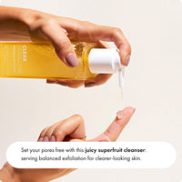 Thumbnail for Hero Cosmetics Clear Collective Exfoliating Jelly Cleanser - Gentle Daily Foam Facial Cleanser, Removes Oil and Dead Skin, Fragrance and Paraben Free (5.07 fl oz)