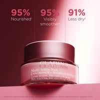 Thumbnail for Clarins Multi-Active Renewing Night Moisturizer with Niacinamide | Smooth Fine Lines | Visibly Tighten Pores | Even Tone and Texture | Boost Glow | Strengthen Moisture Barrier | Dry Skin Type