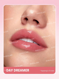 Thumbnail for SHEGLAM Jelly Wow Tinted Lip Oil Plumping Lip Gloss Natural -Day Dreamer
