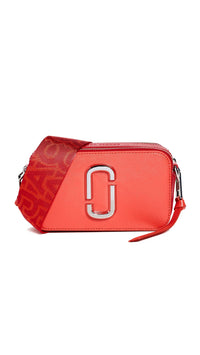 Thumbnail for Marc Jacobs Women's The Snapshot Bag, Electric Orange Multi, One Size