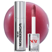 Thumbnail for Wonderskin Lip Rehab Serum Oil - Tinted Lip Oil, Hydrating, Moisturizing, and Non-Sticky Deep Red Tint Serum for Dry Lips (Honey)
