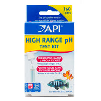 Thumbnail for API HIGH RANGE PH TEST KIT 160-Test Freshwater and Saltwater Aquarium Water Test Kit