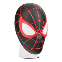 Thumbnail for Paladone Miles Morales Spider-Man Mask LED Light – Wall-Mount or Freestanding Lamp | Official Marvel Collectible for Bedrooms, Game Rooms & Gifts
