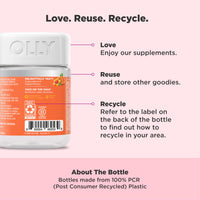Thumbnail for OLLY Heavenly Hair Gummy, Supports Healthy Hair, Keratin, Biotin, AMLA, Chewable Supplement, 30 Day Supply - 60 Count