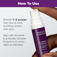 Thumbnail for Paula's Choice CLINICAL 1% Retinol Treatment Cream with Peptides, Vitamin C & Licorice Extract, Anti-Aging & Wrinkles, Travel Size. PACKAGING MAY VARY.