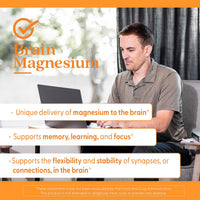 Thumbnail for Doctor's Best L-Threonate Supplement - Magtein Magnesium L Threonate Capsules, Memory & Focus Support for Women & Men, 150 mg Per Serving, Vegan, Gluten Free - 90 Veggie Caps