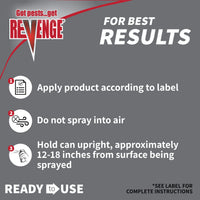 Thumbnail for Bonide Revenge House Guard Foaming Insect Killer, 15 oz Ready-to-Use Aerosol Spray, Long Lasting Protection Indoors, Odorless and Nonstaining