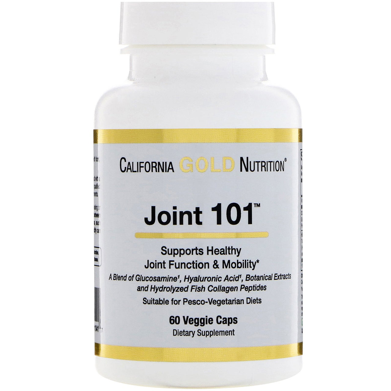 California Gold Nutrition Targeted Support Joint 101 60 Veggie Capsules