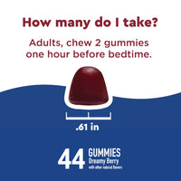 Thumbnail for Nature Made Wellblends Sleep and Recover, Sleep Aid with Melatonin 3mg to Support Restful Sleep, plus L theanine 200mg and Magnesium Citrate, 44 Gummies