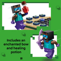 Thumbnail for LEGO Minecraft Nether & End Portal Journey Building Toy for Boys & Girls - Video Game Playset & Toy Figures for Kids, Ages 7+ - W/Cool Hero Minifigure - Gift Idea for Birthdays - 21584