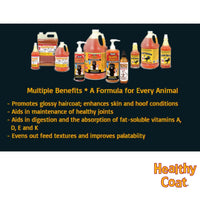 Thumbnail for Healthy Coat Kickin' Chicken Feed Supplement: Gallon. Plumage, Skin, Molting, Egg, Immune System, Energy