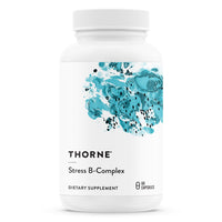 Thumbnail for THORNE Stress B-Complex - Vitamins B2, B6, B12, and Folate in Highly-Absorbable and Active Forms - Extra Vitamin B5 for Adrenal Support, Stress Management and Immune Function* - 60 Capsules