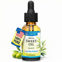 Thumbnail for De La Cruz Ear Wax Remover and Earwax Softener, 100% Pure Sweet Oil for ears, Gentle and Natural Ear Oil - 1 Fl OZ