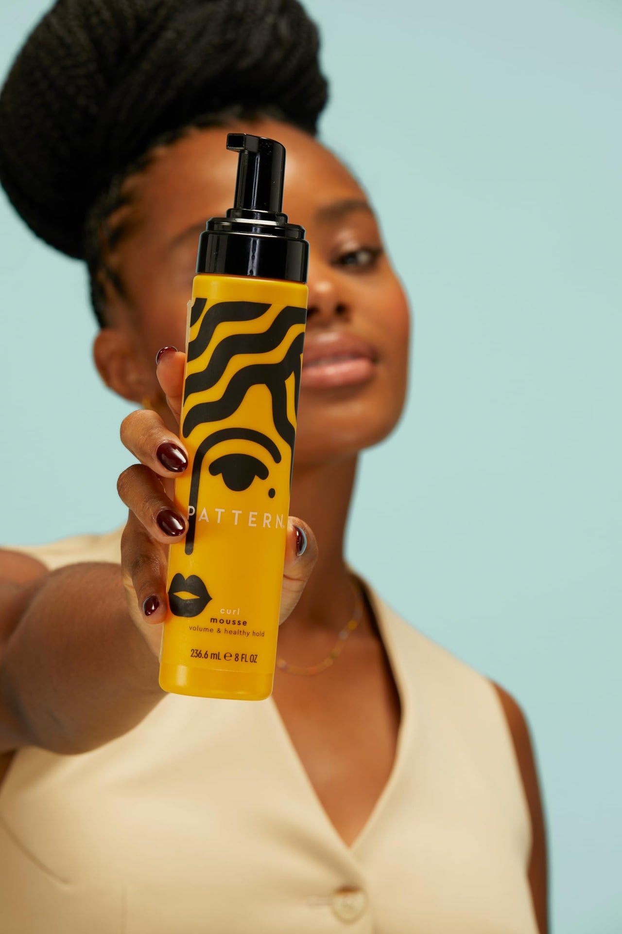 PATTERN Beauty by Tracee Ellis Ross Curl Mousse 8 fl oz- Volume and Hold for Curly Hair 3a-4c