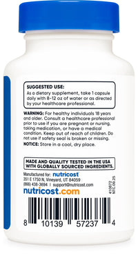 Thumbnail for Nutricost Dihydroberberine Capsules (100mg, 60 Capsules) - More Bioavailable Metabolite of Berberine