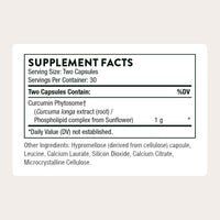Thumbnail for THORNE - Curcumin Phytosome 1000 mg (Meriva) - Clinically Studied, High Absorption - Supports Healthy Inflammatory Response in Joints, Muscles, GI Tract, Liver, Brain & Nerves* - 30 Servings