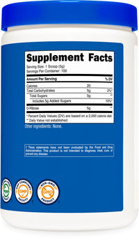 Thumbnail for Nutricost D-Ribose Powder 500 Grams - 5000mg Per Serving, Non-GMO (500 Grams)