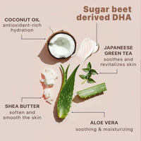 Thumbnail for Beauty by Earth Self Tanner - USA Made with Natural & Organic Ingredients, Moisturizing Self Tanning Lotion with Aloe Vera & Coconut for a Natural Glow, Streak-Free Fake Tan, Medium to Dark