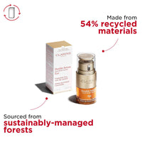 Thumbnail for Clarins Double Serum Eye | Anti-Aging Eye Treatment | Visibly Smoothes, Firms, Hydrates and Revitalizes For More Youthful-Looking Eyes In Just 7 Days* | 13 Plant Extracts, Including Turmeric | 0.6 Oz