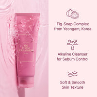 Thumbnail for I’m from Fig Foam Cleanser, Korean Daily Gentle Face Wash for Oily, Sensitive Skin, Sebum Control, Mild Alkaline, Creamy Bubble, Lather, Exfoliating, Vegan, Hydrating, Pore Cleansing 5.07 fl oz