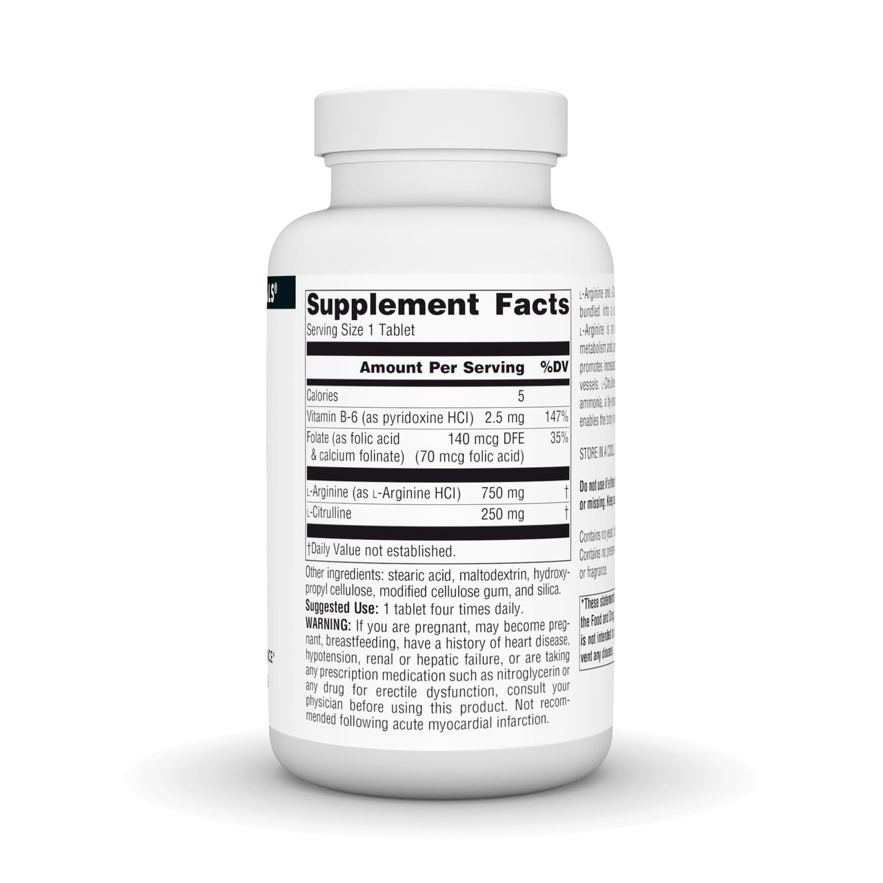 Source Naturals L-Arginine L-Citrulline Complex, 120 Tablets, 1000 mg