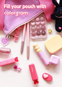 Thumbnail for COLORGRAM Pin Point Eyeshadow Palette 02 Pink+Mauve= | Ultra-Blendable Matte, Glitter, Shimmer Shades for Daily Makeup | K-Beauty Eye Palette with Easy-to-Use Calculator Design