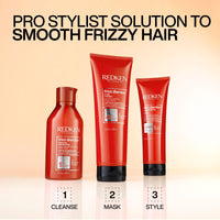 Thumbnail for Redken Frizz Dismiss Mask Intense Smoothing Treatment For Unruly Hair - Ultra Hydrating Smoothing Hair Mask