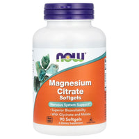 Thumbnail for Now Foods Magnesium Citrate - 90 Softgels (Pack of 3)