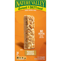 Thumbnail for Nature Valley Sweet and Salty Granola Bars, Peanut, 30 Bars, 36 OZ