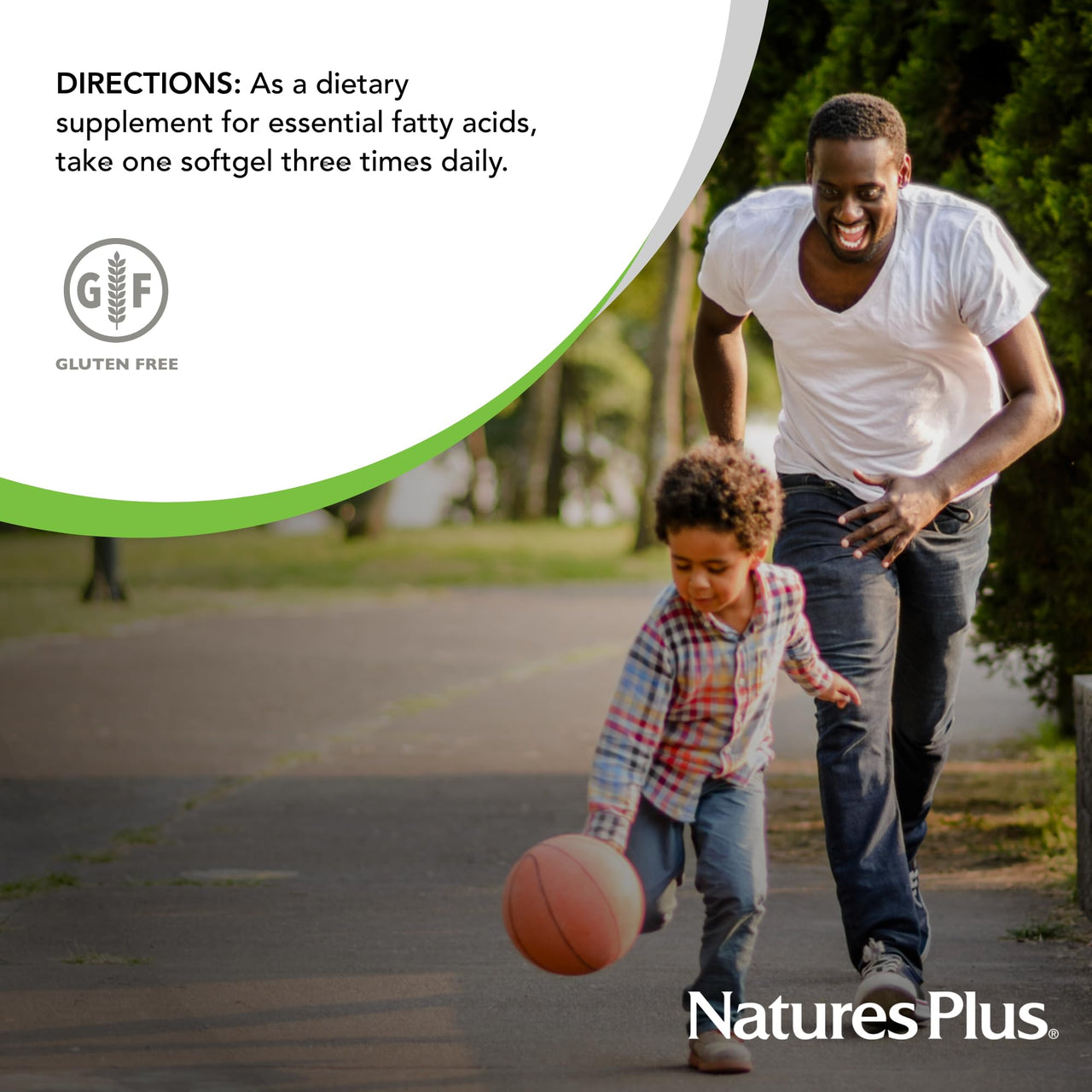 NaturesPlus Ultra Omega 3/6/9 - Borage, Fish & Flax Oil Supplement - 90 Softgels - Gluten Free - 90 Servings