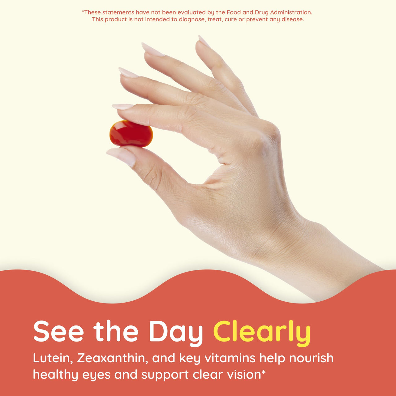 CHILDLIFE ESSENTIALS Healthy Vision SoftMelts - Eye Vitamins for Kids, Lutein Gummies, Lutein and Zeaxanthin Supplements, Eye Health Gummies, Lutein Children, Great Taste - Natural Berry, 27 Tablets