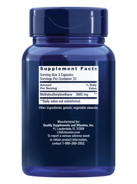 Thumbnail for Life Extension MSM, 1000 mg, methylsulfonylmethane, Supports Healthy Joints, antioxidant Support, Gluten-Free, Non-GMO, 100 Capsules