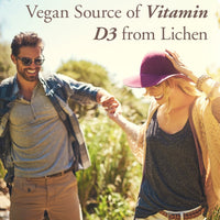 Thumbnail for Garden of Life Organics Vegan Vitamin D3 for Women and Men, Liquid 1000 IU Per Spray, D3 Plus Omegas - Vanilla Flavor - 125 Servings - 2fl oz Liquid Whole Food Vitamin Supplement
