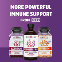 Thumbnail for Zhou Garlic with Allicin - Garlic Supplements, Odorless Garlic Extract Pills for Men & Women, 5000 mcg Allicin Per Tablet for Immune & Heart Health - 90 Coated Tablets (Pack of 1)